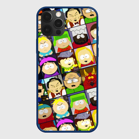 Чехол для iPhone 12 Pro Max с принтом SOUTH PARK   ЮЖНЫЙ ПАРК   УЗОР   PATTERN , Силикон |  | eric cartman | park | pattern | south | south park | кайл | картман | картмен | кени | кеннет | кенни | они убили кени | парк | саус парк | сволочи | стэнли | узор | эрик | южный | южный парк