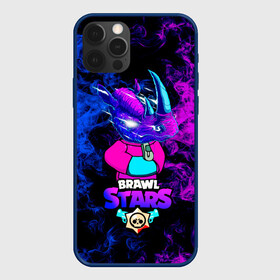 Чехол для iPhone 12 Pro Max с принтом Brawl Stars Леон Носорог 2022 , Силикон |  | Тематика изображения на принте: бравл старс | игра | леон | неон | носорог | скин