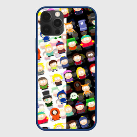 Чехол для iPhone 12 Pro Max с принтом SOUTH PARK   ЮЖНЫЙ ПАРК   PATTERN   УЗОР , Силикон |  | Тематика изображения на принте: eric cartman | park | pattern | south | south park | кайл | картман | картмен | кени | кеннет | кенни | они убили кени | парк | саус парк | сволочи | стэнли | узор | эрик | южный | южный парк