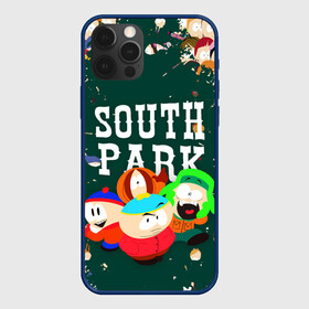 Чехол для iPhone 12 Pro Max с принтом SOUTH PARK   ЮЖНЫЙ ПАРК   АРТ , Силикон |  | eric cartman | park | pattern | south | south park | арт | зима | кайл | картман | картмен | кени | кеннет | кенни | они убили кени | парк | саус парк | сволочи | стэнли | узор | эрик | южный | южный парк