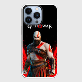 Чехол для iPhone 13 Pro с принтом [God of War]   Красный неон ,  |  | ascension | betrayal | chains of olympus | cratos | ghost of sparta | god of war | hack and slash | kratos | logo | бог войны | год ов вар | год оф вар | игра | кратос | лого | логотип | эмблема