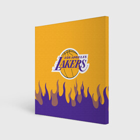 Холст квадратный с принтом LA LAKERS NBA FIRE ЛЕЙКЕРС ОГОНЬ , 100% ПВХ |  | america | basketball | kobe bryant | la | la lakers | lakers | los angeles lakers | nba | usa | баскетбол | кобе брайант | лос анджелес лейкерс | нба | сша