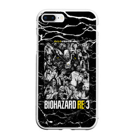 Чехол для iPhone 7Plus/8 Plus матовый с принтом Biohazard RE3 , Силикон | Область печати: задняя сторона чехла, без боковых панелей | game | games | re | resident evil | игра | игры | обитель зла | резедент эвил | реседент ивел