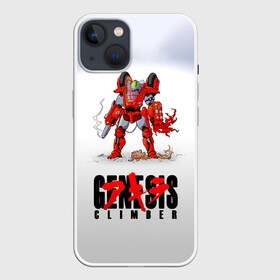 Чехол для iPhone 13 с принтом Genesis Climber   Akira ,  |  | akira | anime | genesis climber | manga | акира | аниме | генезис климбер | манга