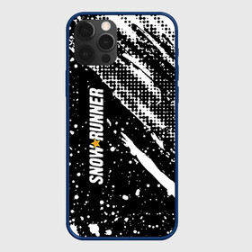 Чехол для iPhone 12 Pro Max с принтом SnowRunner Logo , Силикон |  | race | snowrunner | гонки | гонки по бездорожью | гоночные игры | зимние гонки | снежные гонки | снежный бегун | сноу раннер | сноураннер