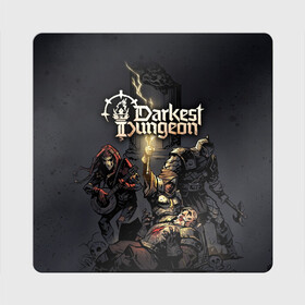 Магнит виниловый Квадрат с принтом Darkest Dungeon Темнейшее подземелье , полимерный материал с магнитным слоем | размер 9*9 см, закругленные углы | Тематика изображения на принте: darkest dungeon | dd | rpg | the butchers circus | the colour of madness | the crimson court | the shieldbreaker | игры | подземелье | темнейшее подземелье