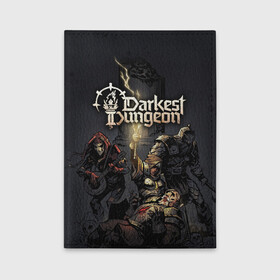 Обложка для автодокументов с принтом Darkest Dungeon Темнейшее подземелье , натуральная кожа |  размер 19,9*13 см; внутри 4 больших “конверта” для документов и один маленький отдел — туда идеально встанут права | darkest dungeon | dd | rpg | the butchers circus | the colour of madness | the crimson court | the shieldbreaker | игры | подземелье | темнейшее подземелье