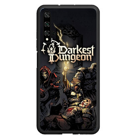 Чехол для Honor 20 с принтом Darkest Dungeon Темнейшее подземелье , Силикон | Область печати: задняя сторона чехла, без боковых панелей | darkest dungeon | dd | rpg | the butchers circus | the colour of madness | the crimson court | the shieldbreaker | игры | подземелье | темнейшее подземелье