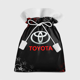Подарочный 3D мешок с принтом TOYOTA JAPAN RED STYLE ТОЙОТА ЯПОНИЯ , 100% полиэстер | Размер: 29*39 см | Тематика изображения на принте: auto | sport | toyota | авто | автомобиль | автомобильные | бренд | марка | машины | спорт | тойота