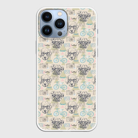 Чехол для iPhone 13 Pro Max с принтом Модные Собаки Хипстеры ,  |  | fashion | hippie | hipster | jazz | nippster | pacific | pacifist | postmodernism | subculture | swag | urba | vintage | битник | винтаж | джаз | клетчатая рубашка | мода | нипстер | пацифик | пацифист | постмодернизм | растаман | стиляга | субку