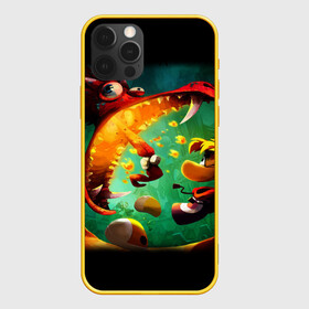 Чехол для iPhone 12 Pro с принтом Rayman Legend , силикон | область печати: задняя сторона чехла, без боковых панелей | аркада | дракон | игра | кулак | рейман