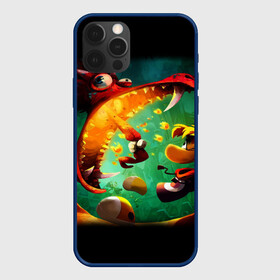 Чехол для iPhone 12 Pro Max с принтом Rayman Legend , Силикон |  | аркада | дракон | игра | кулак | рейман