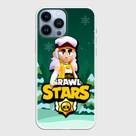 Чехол для iPhone 13 Pro Max с принтом НОВОГОДНИЙ ФЭНГ БРАВЛ СТАРС | FANG BRAWL STARS ,  |  | 2021 | 2022 | brawl | brawl stars | brawler | fang | merry christmas | new year | snow | stars | winter | боец | бравл старс | бравлер | брол старс | год тигра | зима | мобильная игра | новый | новый год | рождество | снег | фэнг | фэнк | х