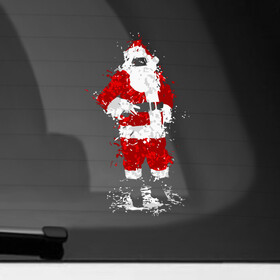 Наклейка на автомобиль с принтом My Santa , ПВХ |  | Тематика изображения на принте: 2022 | christmas | claus | new year | santa | snow | tiger | winter | год тигра | дед мороз | елка | зима | мороз | новый год | олень | подарок | праздник | рождество | санта клаус | снег | снеговик | снегурочка | снежинка | тигр