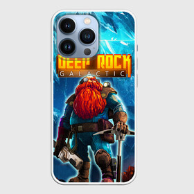 Чехол для iPhone 13 Pro с принтом Deep Rock Galactic   Scout ,  |  | collier | deep rock galactic | drg | dwarf | gnome | miner | pitman | scout | гном | дип рок галактик | добыча минералов | космические шахтеры | разведчик | шахтеры