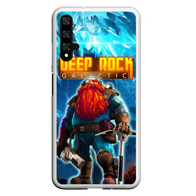 Чехол для Honor 20 с принтом Deep Rock Galactic / Scout , Силикон | Область печати: задняя сторона чехла, без боковых панелей | collier | deep rock galactic | drg | dwarf | gnome | miner | pitman | scout | гном | дип рок галактик | добыча минералов | космические шахтеры | разведчик | шахтеры