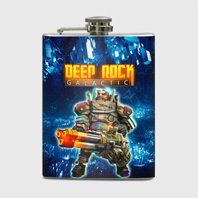 Фляга с принтом Deep Rock Galactic Gunner , металлический корпус | емкость 0,22 л, размер 125 х 94 мм. Виниловая наклейка запечатывается полностью | Тематика изображения на принте: deep rock galactic | drg | dwarf | gnome | gunner | гном | дип рок галактик | добыча минералов | космические шахтеры | стрелок