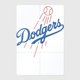 Магнитный плакат 2Х3 с принтом Los Angeles Dodgers baseball , Полимерный материал с магнитным слоем | 6 деталей размером 9*9 см | baseball | dodgers | los angeles | team | бейсбол | лосанжелес | сша