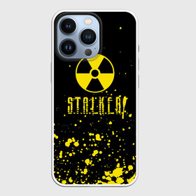 Чехол для iPhone 13 Pro с принтом S.T.A.L.K.E.R. 2 | БРИЗГИ ,  |  | chernobyl | pripyat | shadow of chernobyl | stalker | stalker 2 | воля | меченый | припять | свобода | свобода воля | сталкер | сталкер 2 | тени чернобыля | чернобыль