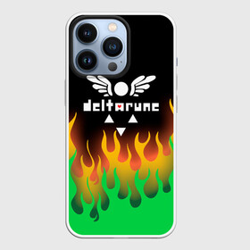 Чехол для iPhone 13 Pro с принтом Deltarune огонь ,  |  | deltarune | deltarune 2 | game | undertale символ | дельта | дельтарун | дельтарун 2 | знак руин андертейл | значок дельтарун пиксель | игра | руна