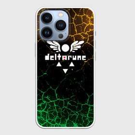 Чехол для iPhone 13 Pro с принтом [Deltarune]   Неоновые трещены ,  |  | deltarune | deltarune 2 | game | undertale символ | дельта | дельтарун | дельтарун 2 | знак руин андертейл | значок дельтарун пиксель | игра | руна