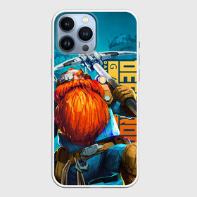 Чехол для iPhone 13 Pro Max с принтом Deep Rock Galactic (The Scout) ,  |  | deep rock galactic | miner | the driller | the engineer | the gunner | the scout | бурильщик | дворф | игры | инженер | разведчик | стрелок | шахтёр