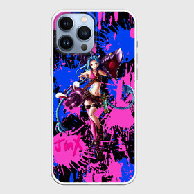 Чехол для iPhone 13 Pro Max с принтом JINX ARCANE LOL НЕОНОВЫЕ БРЫЗГИ КРАСОК ,  |  | akali | arcane | fan | fan art | hero | jinx | kda | kda mas | league of legends | lol | moba | акали | аркейн | герой | джинкс | кда | лига легенд | лол | моба