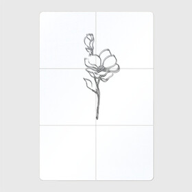 Магнитный плакат 2Х3 с принтом Цветок любви (оригинальный) , Полимерный материал с магнитным слоем | 6 деталей размером 9*9 см | Тематика изображения на принте: девушке | любви | оригинальный | подарок | цветок