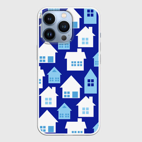 Чехол для iPhone 13 Pro с принтом Хочу дом ,  |  | геометрия | город | дом | домики | зимний пейзаж