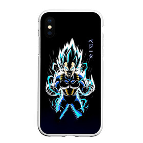 Чехол для iPhone XS Max матовый с принтом Разряд молнии Гоку - Dragon Ball , Силикон | Область печати: задняя сторона чехла, без боковых панелей | anime | dragon ball | dragon ball super | dragon ball z | dragonball | goku | kakarotto | manga | son goku | аниме | будока | гоку | драгон болл | драгонболл | жемчуг дракона | манга | сайян | сон гоку | фермер редиски