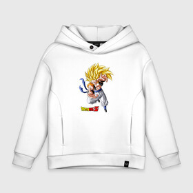 Детское худи Oversize хлопок с принтом Dragon Ball Z Драконий жемчуг Зет , френч-терри — 70% хлопок, 30% полиэстер. Мягкий теплый начес внутри —100% хлопок | боковые карманы, эластичные манжеты и нижняя кромка, капюшон на магнитной кнопке | Тематика изображения на принте: anime | dragonball | goku | аниме | анимэ | гоку | драконий | жемчуг | манга