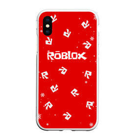 Чехол для iPhone XS Max матовый с принтом НОВОГОДНИЙ СВИТЕР ROBLOX РОБЛОКС НОВЫЙ ГОД 2022 , Силикон | Область печати: задняя сторона чехла, без боковых панелей | game | gamer | logo | minecraft | new year | oof | roblox | simulator | игра | конструктор | лого | майнкрафт | новогодний | новогодний роблокс | новый год | новый год роблокс | праздник | симулятор | снежинки | строительство