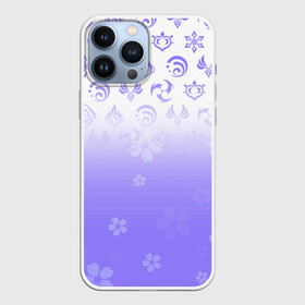 Чехол для iPhone 13 Pro Max с принтом GENSHIN IMPACT SYMBOL PATTERN SAKURA | САКУРА ,  |  | Тематика изображения на принте: anime | genshin impact | аниме | геншен импакт | геншин импакт | геншин эмпакт | геншинимпакт | игры | персонажи