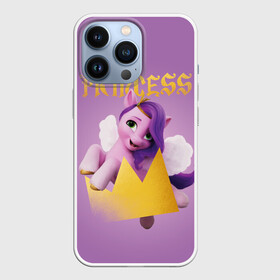 Чехол для iPhone 13 Pro с принтом Princess Pipp Petals ,  |  | Тематика изображения на принте: a new generation | hitch | izzy | moonbow | my little pony | pipp | sunny | дружба | единорог | единороги | иззи | магия | мунбоу | новое поколение | пегас | пегасы | петалс | пип | пипп | пони | санни | старскаут | хитч | шторм