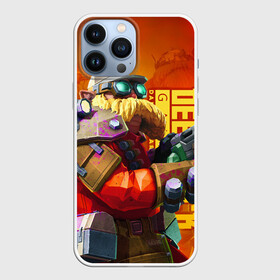 Чехол для iPhone 13 Pro Max с принтом Deep Rock Galactic Инженер ,  |  | deep rock galactic | miner | the driller | the engineer | the gunner | the scout | бурильщик | дворф | игры | инженер | разведчик | стрелок | шахтёр