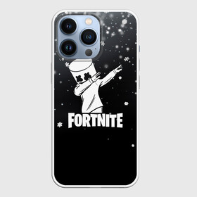 Чехол для iPhone 13 Pro с принтом Снежный Fortnite Marshmello ,  |  | archetype | fortnite | fortnite x | game | ikonik | marshmello | raven | архетип | ворон | игра | иконик | маршмелло | фортнайт