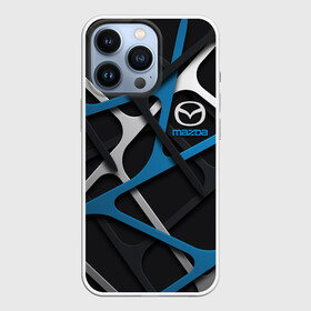 Чехол для iPhone 13 Pro с принтом MAZDA 3D Texture Logo ,  |  | auto | autosport | avto | car | mazda | race | street racing | авто | автоспорт | гонки | мазда | марка | машина | тачка