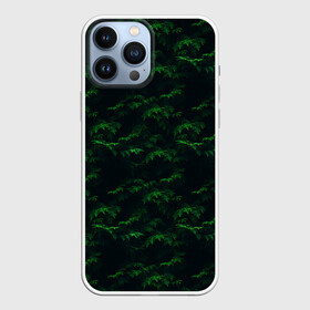 Чехол для iPhone 13 Pro Max с принтом Еловый рай ,  |  | ели | елки | камуфляж ели | камуфляж ёлки | одежда 3d | одежда полная запечатки | одежда про лес | одежда с елками | одежда с лесом | приколы про лес | принт с лесом