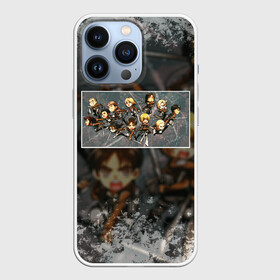 Чехол для iPhone 13 Pro с принтом Атака титанов | Picture ,  |  | 2022 | abstraction | attack on titan | geometry | monsters | абстракция | армин арлерт | атака на титанов | атака титанов | геометрия | микаса аккерман | монстры | неон | новый | сезон | соты | текстура | титаны | эрен йегер