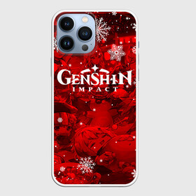 Чехол для iPhone 13 Pro Max с принтом ГЕНШИН ИМПАКТ НОВЫЙ ГОД АРТ 2022 | GENSHIN IMPACT НОВОГОДНИЙ ,  |  | genshin impact | heroes genshi | альбедо | барбара | беннет | бэй доу | венти | гань юй | джинн | дилюк | диона | кли | кэ цин | кэйа | лиза | мона | нин гуан | ноэль | путешественник | рэйзор | сахароза | син цю | синь янь