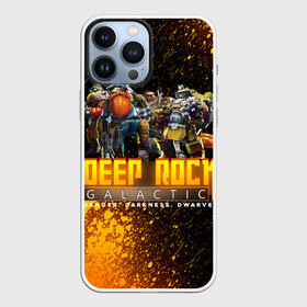 Чехол для iPhone 13 Pro Max с принтом Deep Rock Galactic (Герои) ,  |  | deep rock | deep rock galactic | galactic | rock | игра