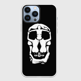 Чехол для iPhone 13 Pro Max с принтом Voluptas Mors   Salvador Dali ,  |  | dali | mors | salvador | skull | voluptas | дали | испания | испанский | картина | сальвадор | художник | череп