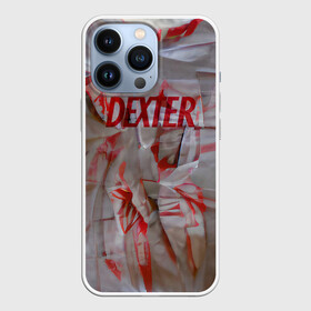 Чехол для iPhone 13 Pro с принтом Кровавая ткань ,  |  | dexter | halloween | декстер | косплей | костюм | кровь | пленка | хелоуин