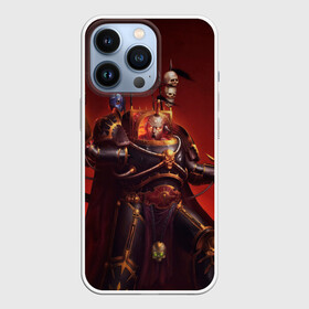 Чехол для iPhone 13 Pro с принтом Капитан роты Хаоса ,  |  | fantasy | waha | warhamer | warhammer | warhammer 40000 | warhammer 40k | вархамер | вархаммер | вархаммер 40000 | вархаммер 40к | ваха | фентази