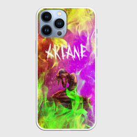 Чехол для iPhone 13 Pro Max с принтом ПАУДЕР В СЛЕЗАХ | ARCANE ,  |  | arcane | arcane league of legends | cartoon | jinx | league of legends | mult | stim punk | stimpunk | аркеин | аркейн | джинкс | мульт | мультик | паудер | паудэр | порох | психопатка | синеголовая | синий хвост | стим панк | стимпанк