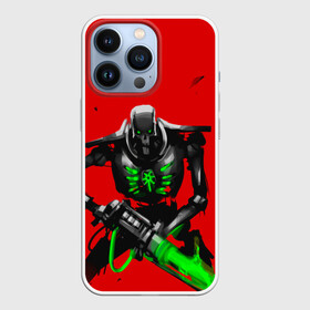 Чехол для iPhone 13 Pro с принтом Воин некрона ,  |  | Тематика изображения на принте: fantasy | waha | warhamer | warhammer | warhammer 40000 | warhammer 40k | вархамер | вархаммер | вархаммер 40000 | вархаммер 40к | ваха | фентази