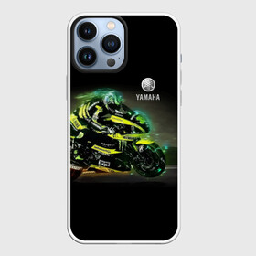 Чехол для iPhone 13 Pro Max с принтом YAMAHA   famous racing team ,  |  | helmet | japan | motorcycle | pilot | power | racing | speed | team | yamaha | гонка | мотоцикл | пилот | скорость | шлем | ямаха