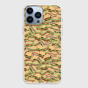 Чехол для iPhone 13 Pro Max с принтом Гамбургеры (Hamburgers) ,  |  | burger | cheeseburger | fast food | hamburger | hot dog | pizza | taco burrito | блюдо | бургер | быстрое питание | гамбургер | еда | жратва | завтрак | картош | корм | кушанье | макдоналдс | обед | перекус | пицца | пища | повар