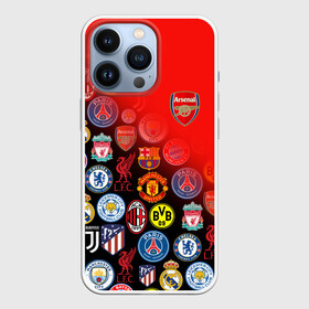 Чехол для iPhone 13 Pro с принтом ARSENAL SPORT BEST FC ,  |  | arsenal | fc | football | football club | sport | арсенал | спорт | спортивные | униформа | фирменные цвета | фк | футбол | футбольный клуб