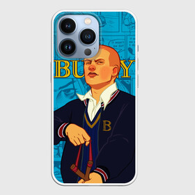 Чехол для iPhone 13 Pro с принтом Bully, Джимми Хопкинс ,  |  | bullworth academy | bully | canis canem edit | академия буллворта | булворт | булли | джимми хопкинс | игры | питбуль